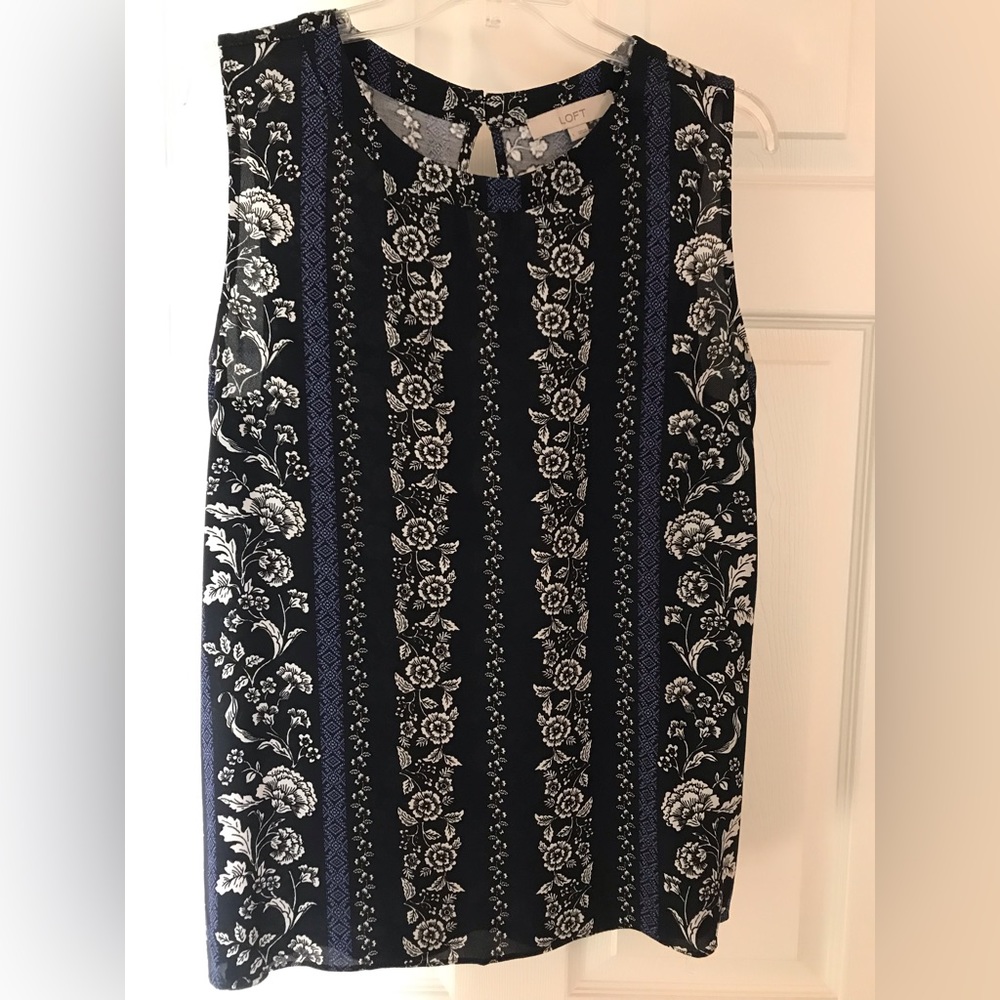 Navy Loft Top - Large
